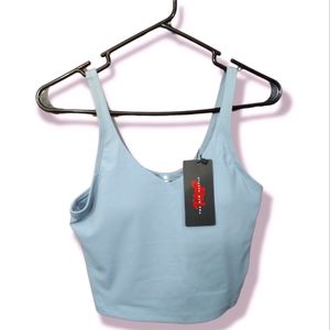 sports Bra tank top (Denim blue)